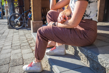 Load image into Gallery viewer, THE PANTS in Wine Red