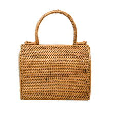 Load image into Gallery viewer, ALICE RATTAN HANDBAG by POPPY + SAGE