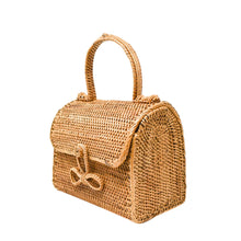 Load image into Gallery viewer, ALICE RATTAN HANDBAG by POPPY + SAGE