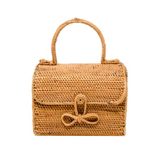 Load image into Gallery viewer, ALICE RATTAN HANDBAG by POPPY + SAGE