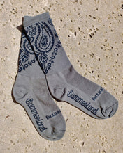Load image into Gallery viewer, Bandana Sock - Olive - 7&quot;
