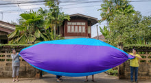 Load image into Gallery viewer, BaseCamp Hammock™ - Purple &amp; Aqua by Flying Squirrel Outfitters
